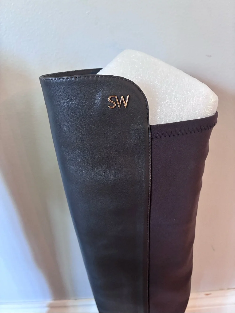 Stuart Weitzman Over-the-Knee Leather Boots - brown